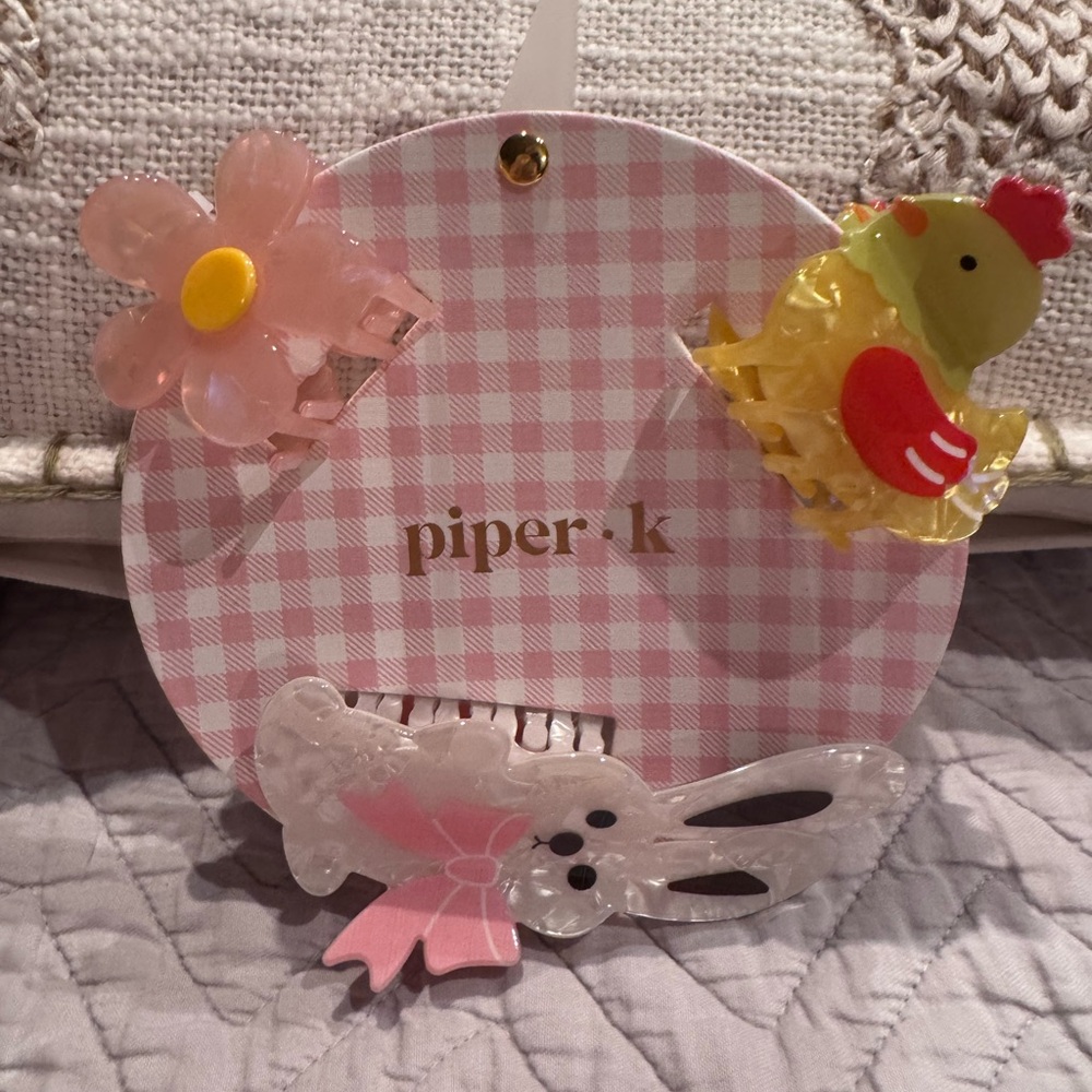 Piper Easter Hair Clips